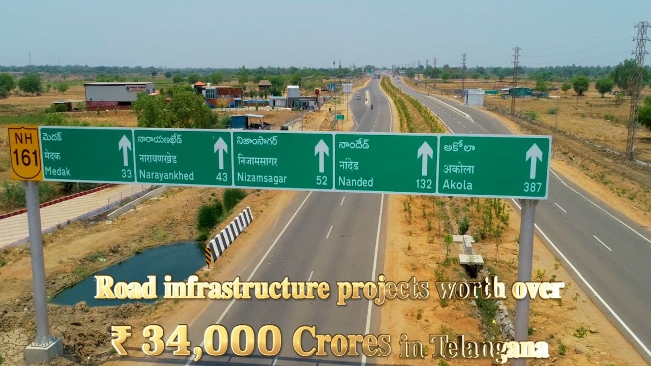 The doubling of national highways of Telangana under Modi Govt: A testimony to infra development