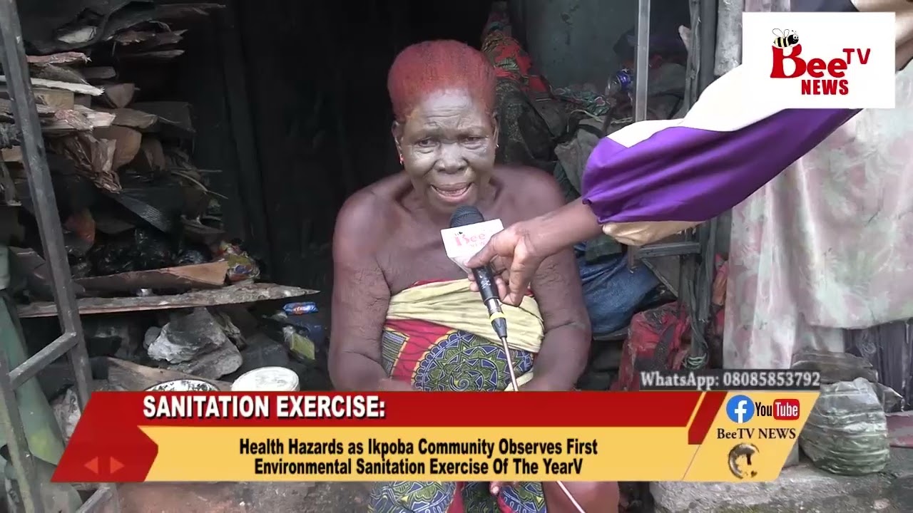 Health Hazards as Ikpoba Community Observes First Environmental Sanitation Exercise Of The Year.