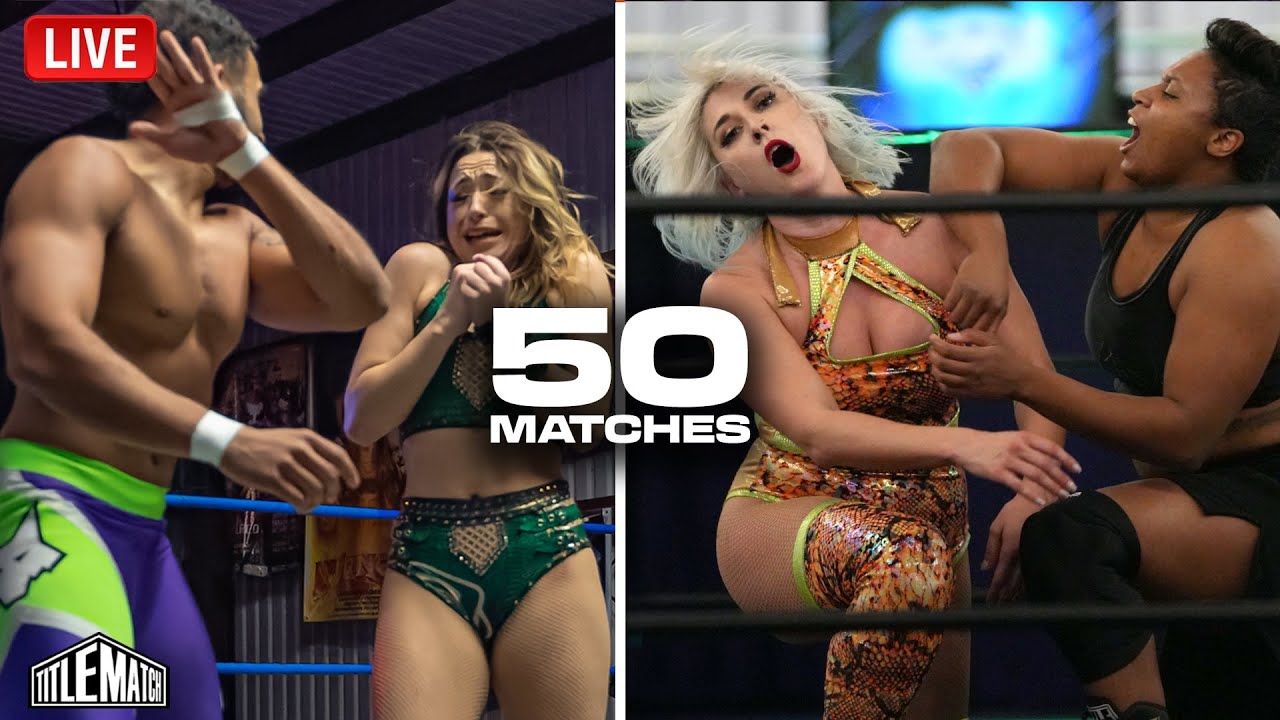 All Night Women's Wrestling Christmas Livestream 🔴 50 Matches (Kamille, Rok-C, Katie Forbes)
