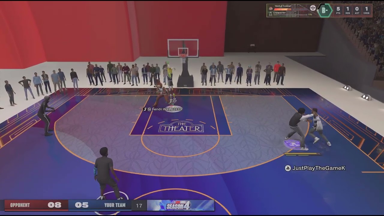 Incredible comeback in 3v3 Theater in NBA 2K26