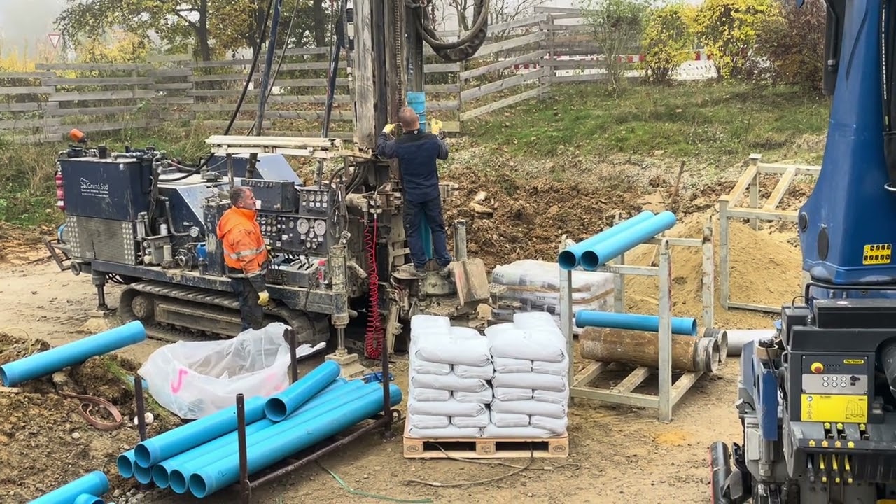Bohrbrunnen zur Versickerung