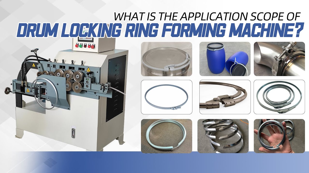 What Is The Application Of The Drum Locking Ring Roll Forming Machine, Steel Barrel Locking Ring