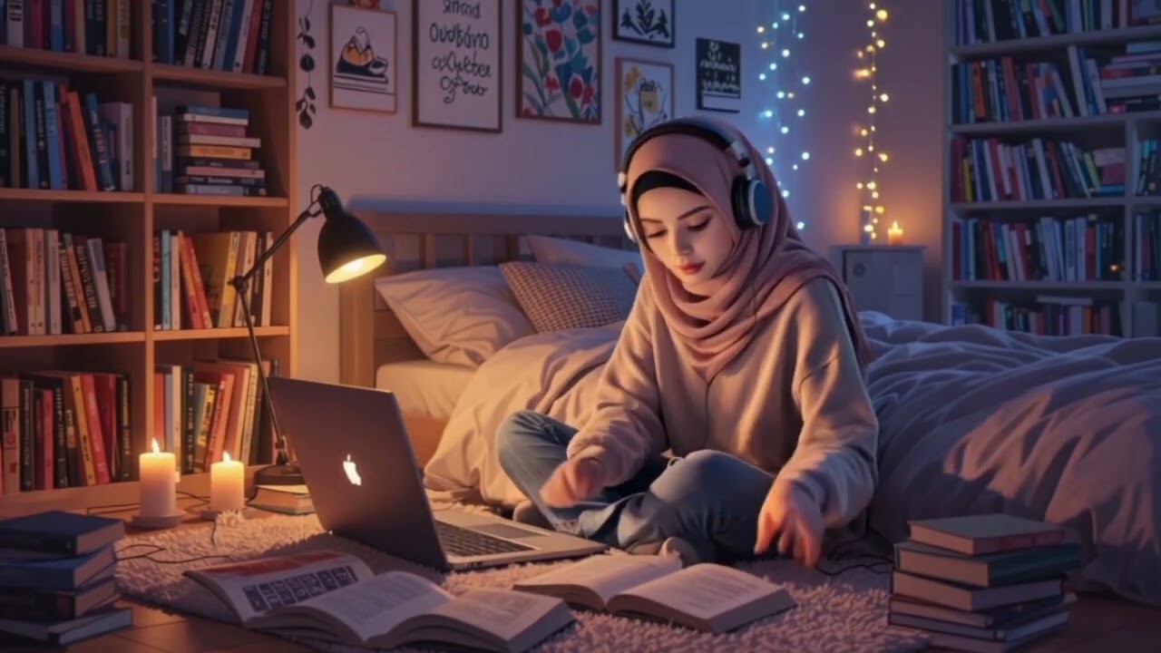 Study With me 2 Hours No Break || Beautiful Quran Recitation || Lofi Quran 