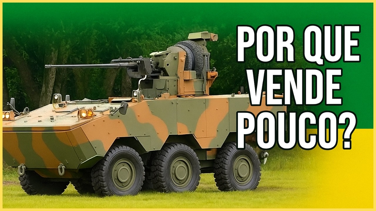 Por Que O Blindado Brasileiro Guarani Vende Tão Pouco?