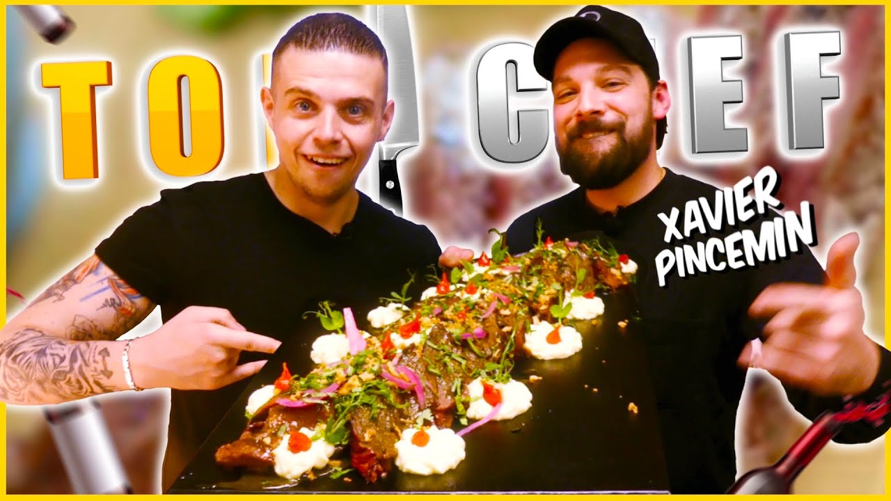JE CHOQUE Xavier Pincemin, TOP CHEF 2016 ! 2 KG de BOEUF ! (Si je Finis, il boit 1 Vin Cul Sec)