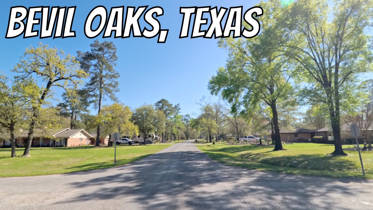 Bevil Oaks, Texas! Drive with me through a Texas town!
