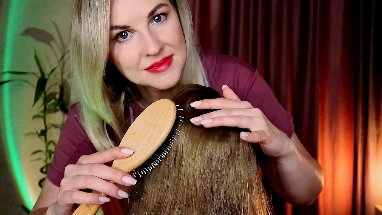 ASMR Sleepy Hair Treatment 💆‍♀️ Real person • Soft spoken