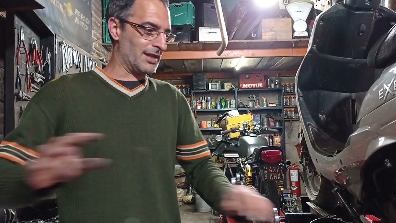 Scooter Corven 80cc. Rompe correas