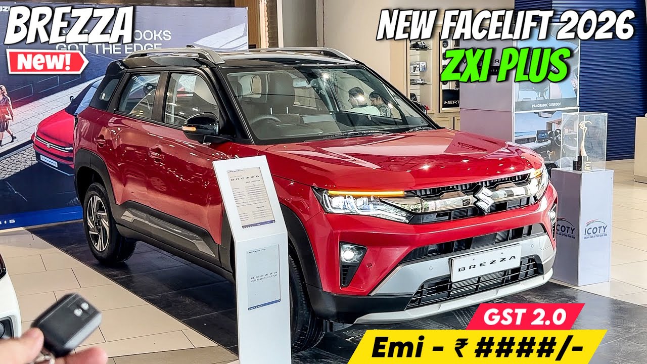 New Maruti Brezza Facelift 2026 ❤️ | New Brezza ZXI Plus 2026 | Detailed Review