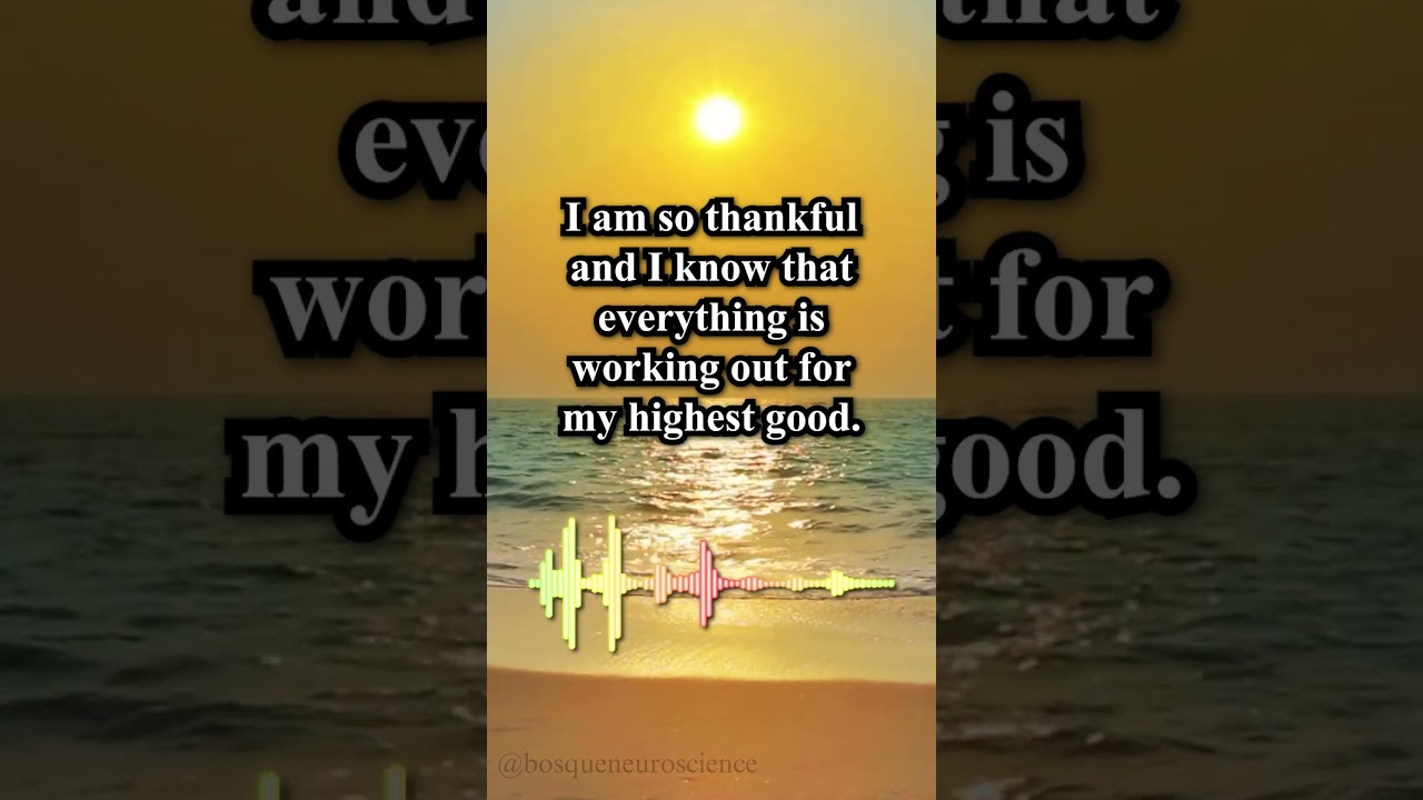Good Morning Gratitude Affirmations | Morning Gratitude | Daily Affirmations for Abundance