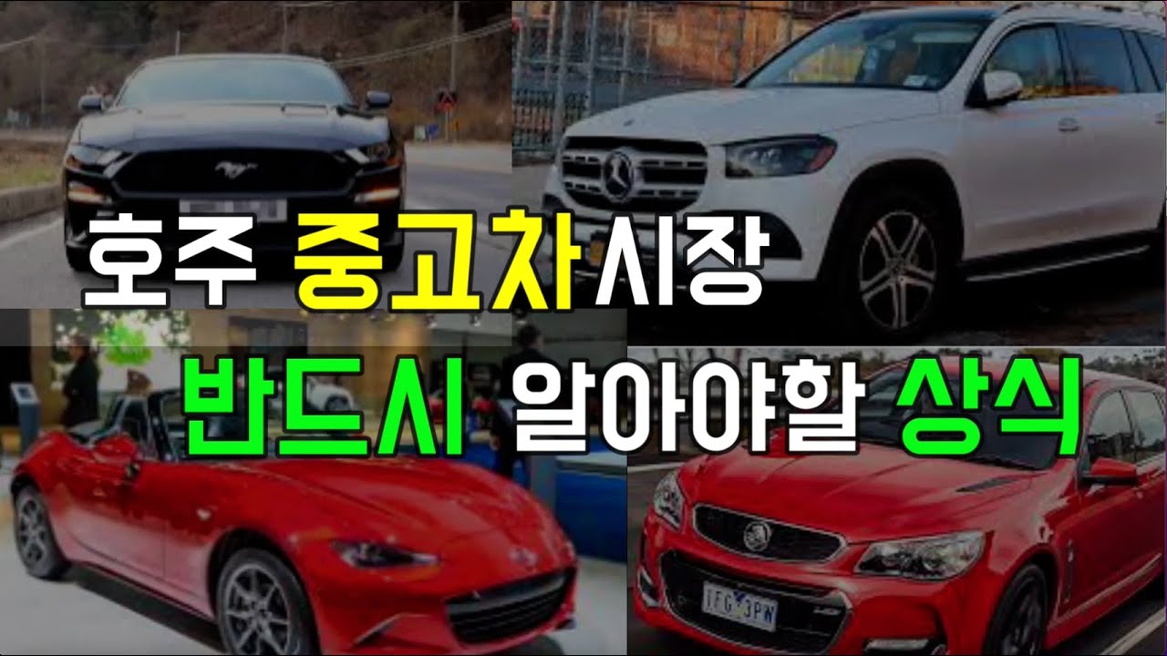 [호주 퍼스] 호주에서 중고차 살때 반드시 알아야할 상식 | BMW, 벤츠, 머스탱 다양한 차들을 구경할수 있는 매매단지