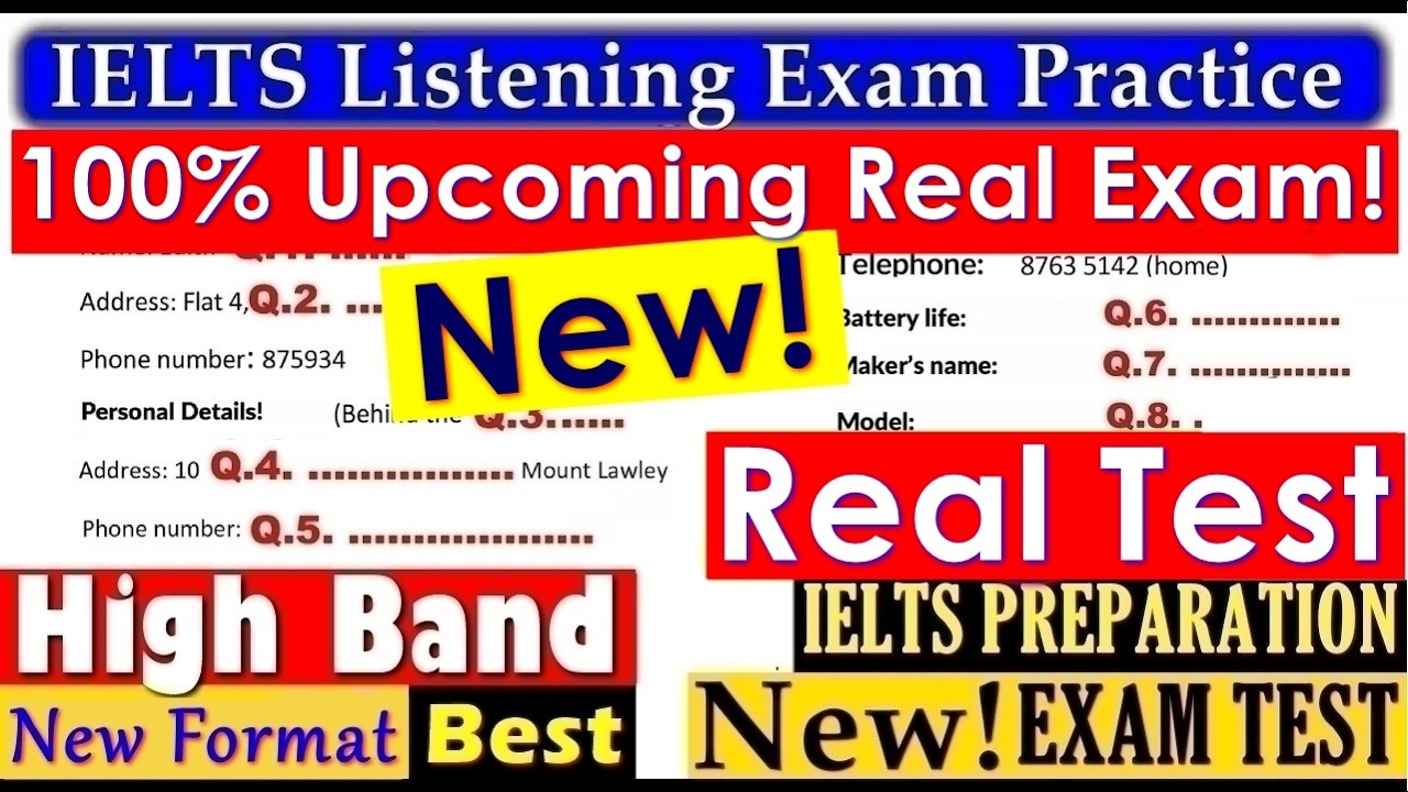 IELTS LISTENING PRACTICE TEST 2026 WITH ANSWERS | 23.07.2026