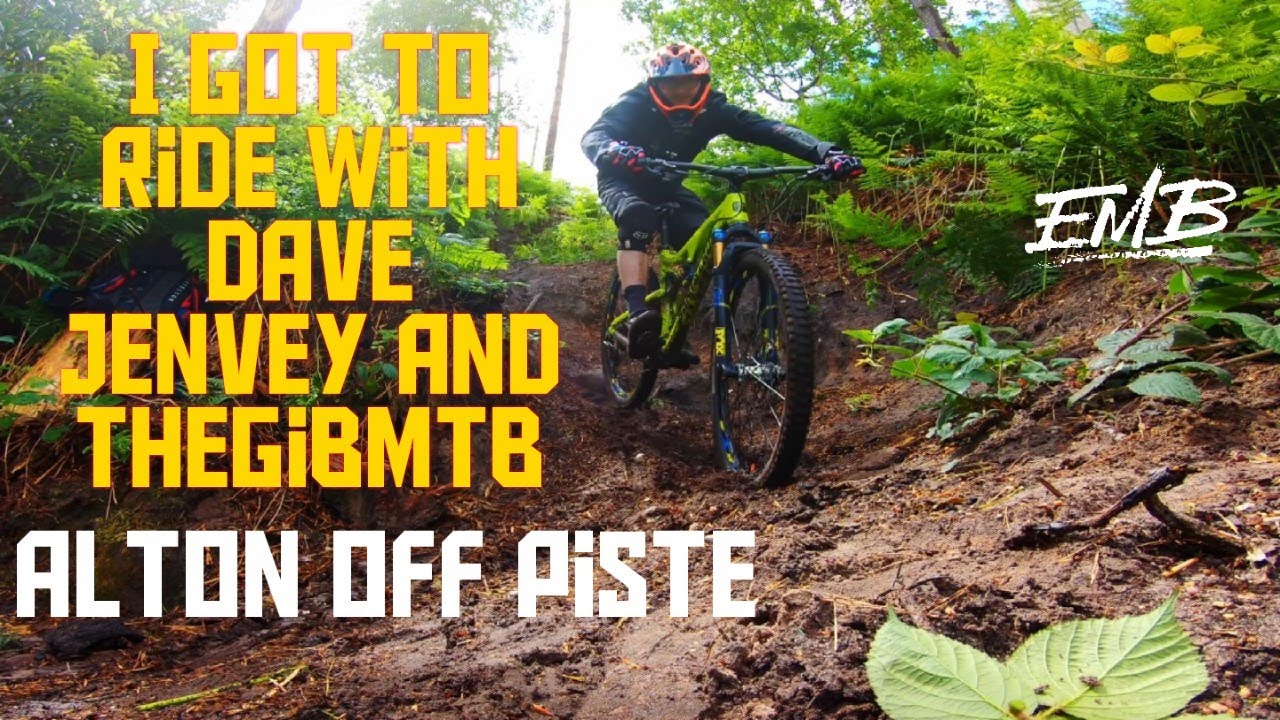I got to ride with Dave Jenvey and TheGibMTB - Alton Off piste #RockyMountainPowerplay