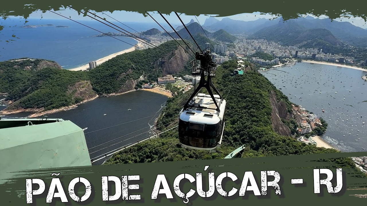 Nos bondinhos do Pão de Açúcar