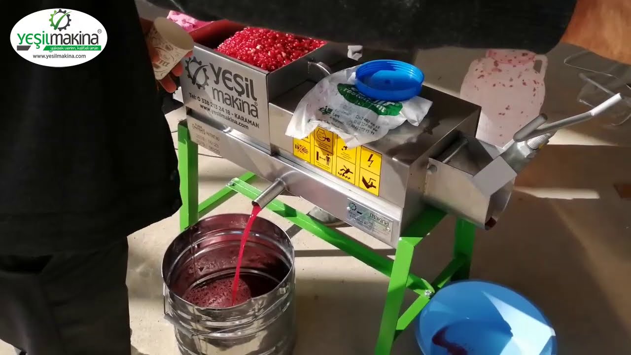 HS 250- NAR SIKMA - ÜZÜM SIKMA MAKİNESİ