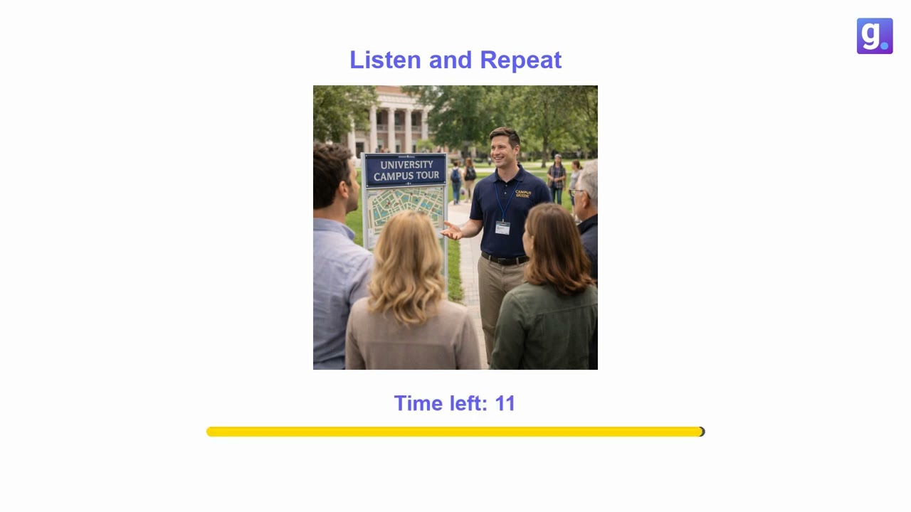 TOEFL (2026)  Listen and Repeat (Practice )  | TASK 1 | Gabble.ai