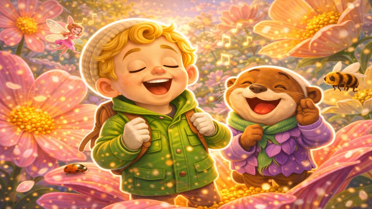 The Forest of Giant Flowers – A Magical Spring Adventure With Telo & Milo 🌸🌿