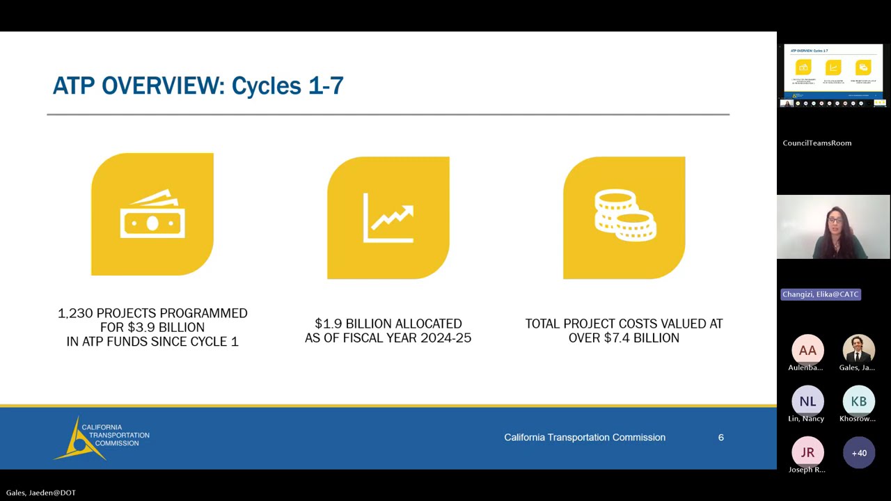 2027 ATP Central Workshop - October 16, 2025