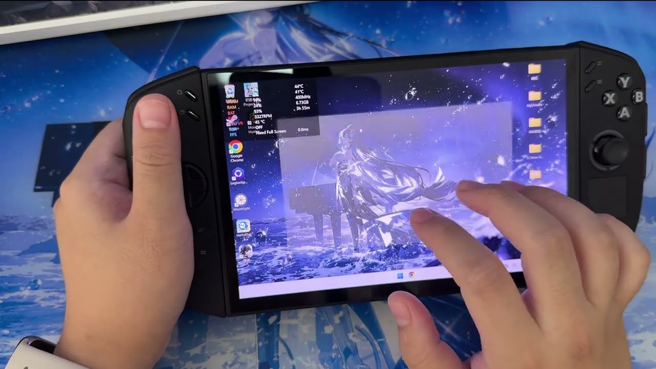 Lenovo Legion Go 2  Prototype  拯救者GO2 工程机 偷跑测评 三星OLED 原生横屏 VRR 144HZ