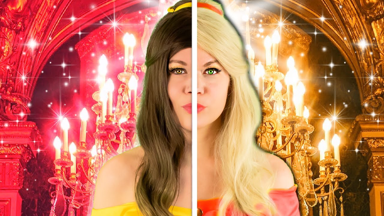 BELLE’s EVIL SISTER | Does BELLE Have a BAD TWIN?! | ADAM and BELLE, Frozen ANNA, Tangled RAPUNZEL