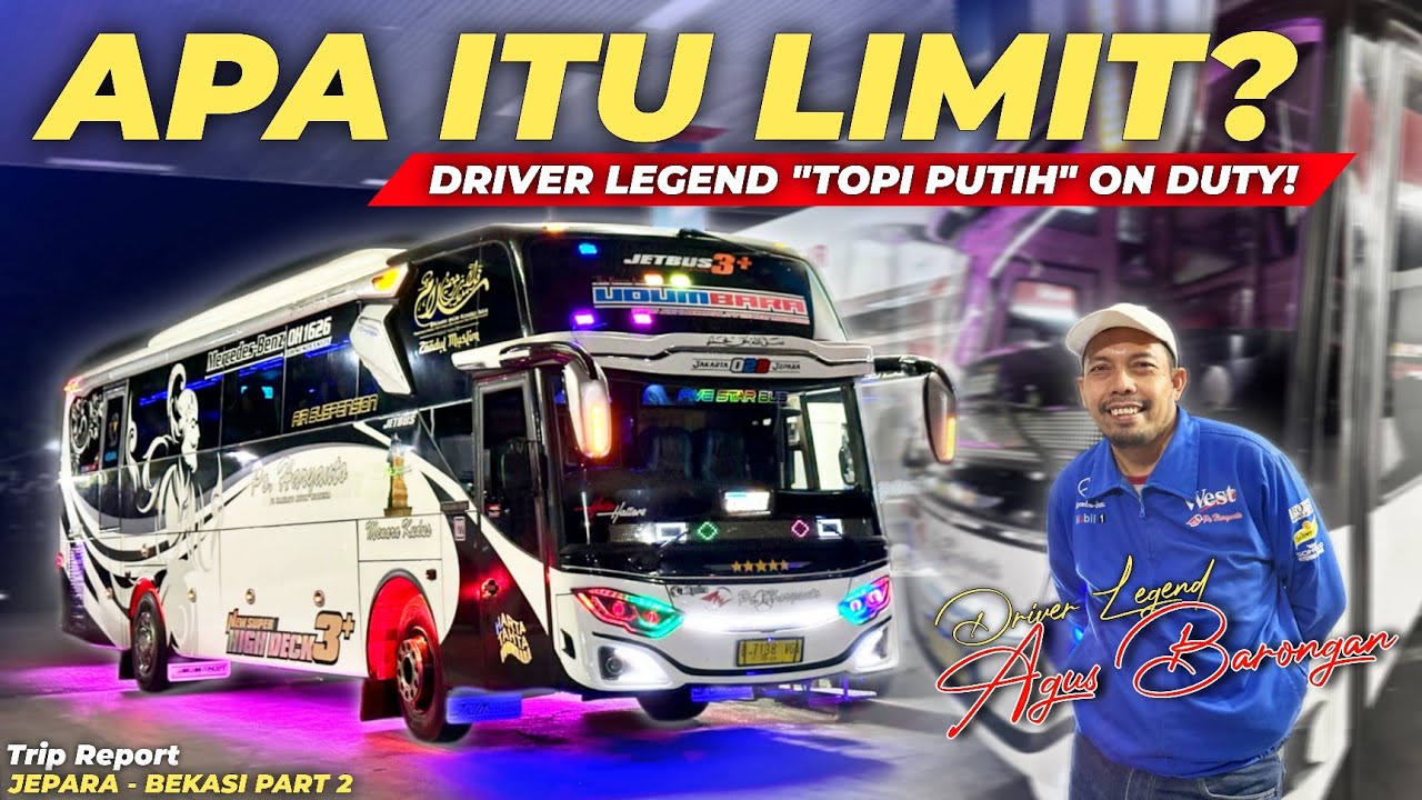 DRIVER LEGEND ON FIRE‼️🔥 AGUS BARONGAN ON DUTY‼️ - Trip Po Haryanto HM022 “UDUMBARA” Jepara - Bekasi