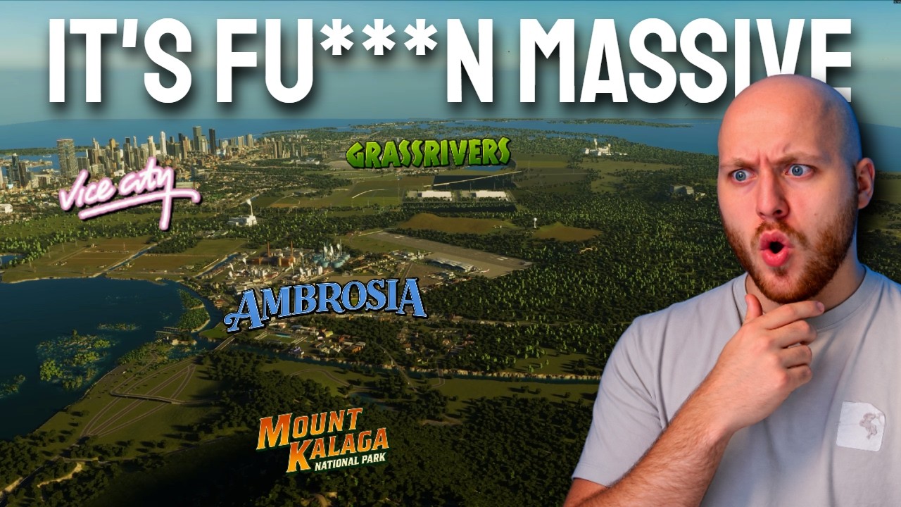 Zobacz mapę GTA 6 w 3D, to zmienia WSZYSTKO