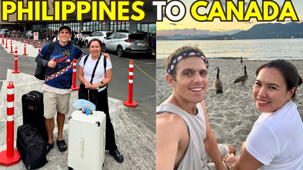 WELCOME TO CANADA - Leaving the Philippines for Vancouver (Becoming Filipino)