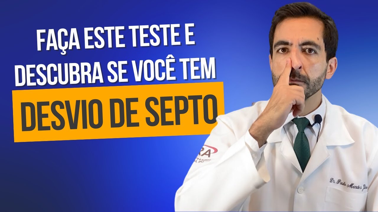 Desvio de Septo: Pode ser o grande culpado do seu Nariz Entupido!