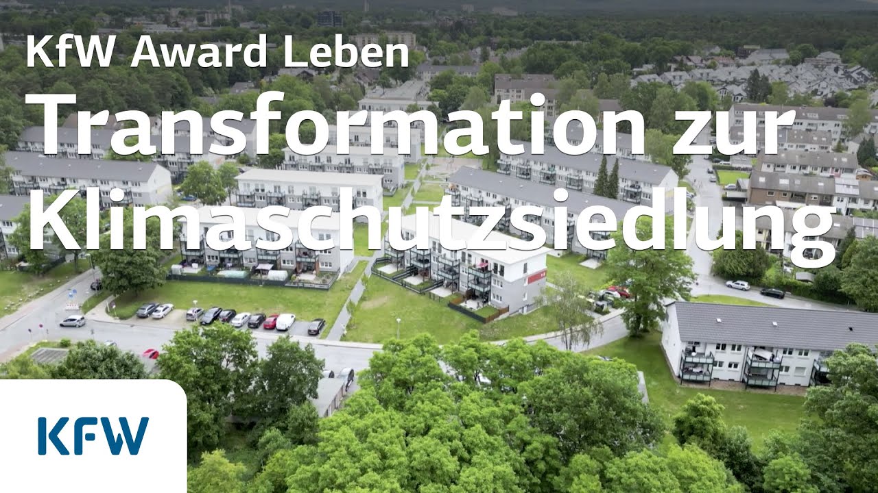 Klimaschutzsiedlung Sennestadt in Bielefeld | KfW Award Leben 2022