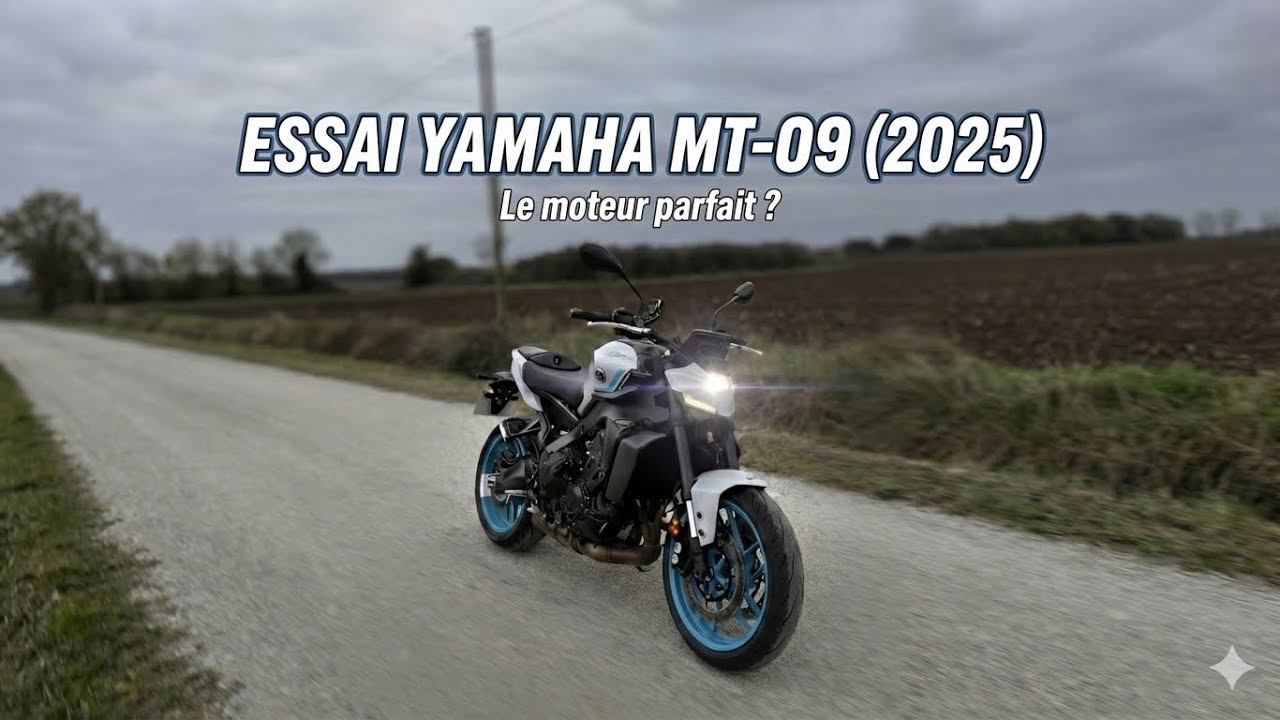 ESSAI YAMAHA MT-09 A2 (2024) : Le moteur parfait ? 🔥