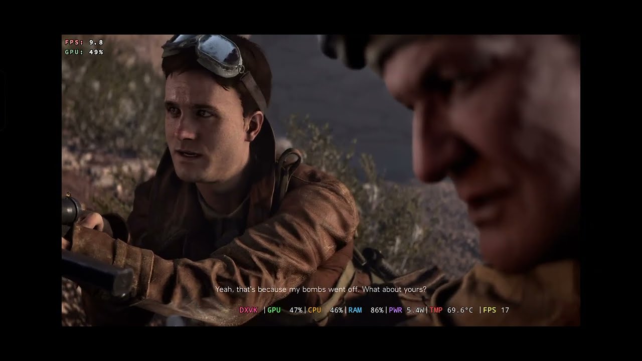 Battlefield V | Gamehub 5.3.5 | Realme GT 6T |  7+gen 3 | 720p