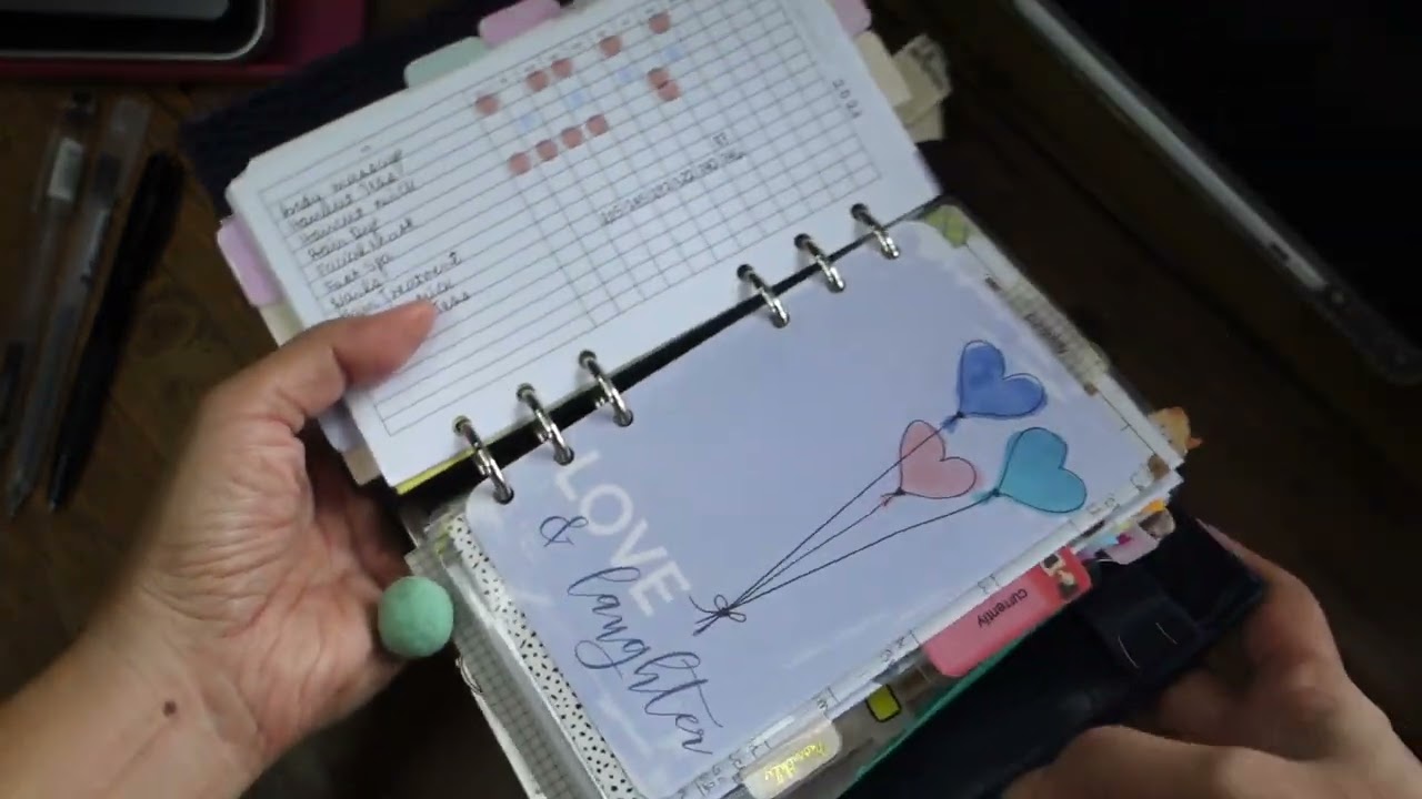 September 2023 Catch All Planner Flip through I Personal Rings