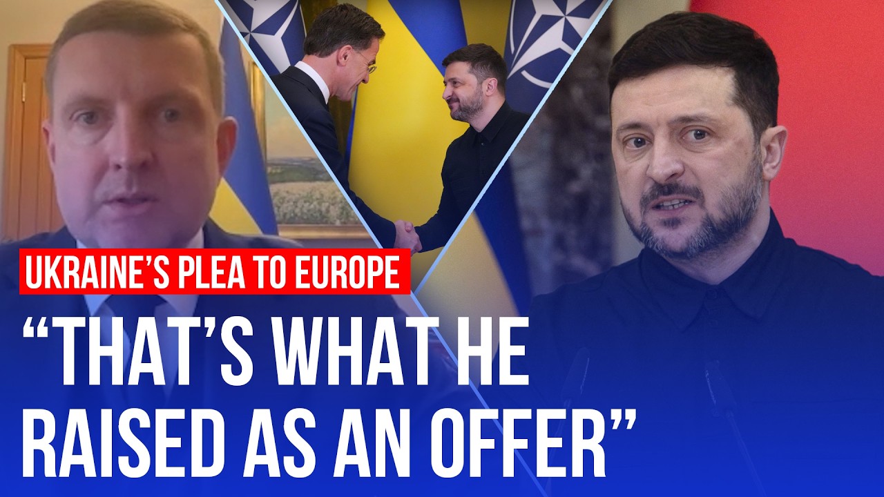 Ukraine's plea to Europe: We need a million of your troops