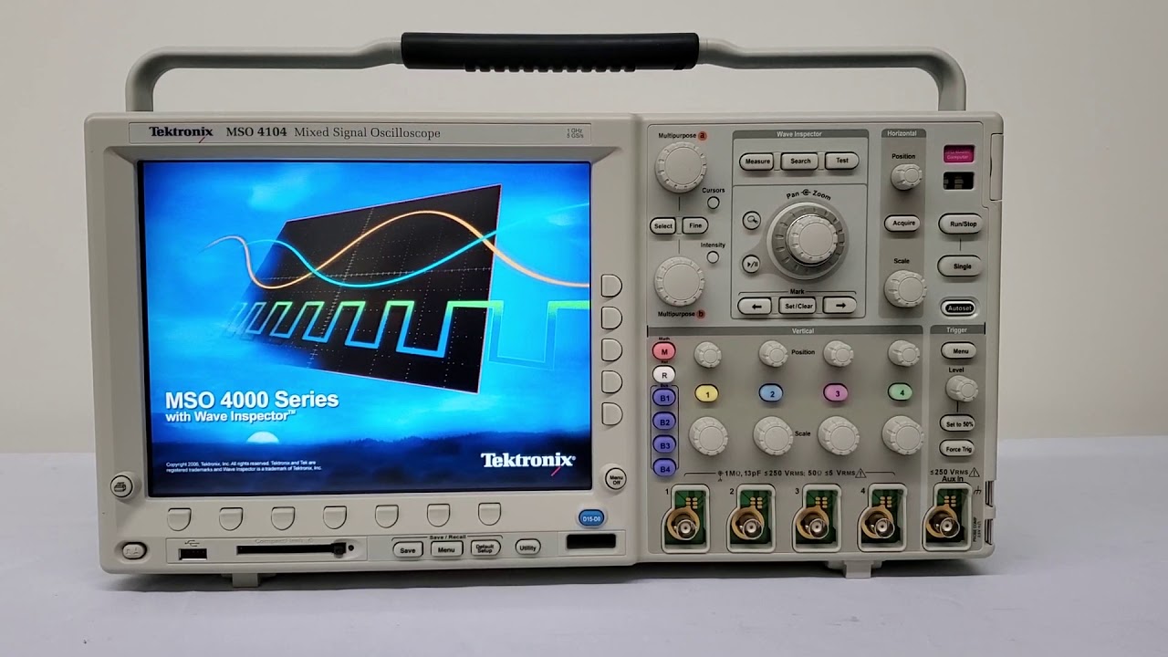 Tektronix MSO 4104 Mixed Signal Oscilloscope (A# 58104)