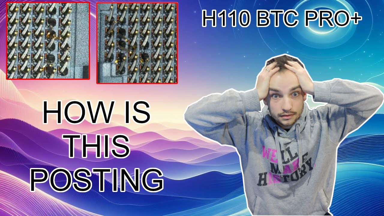 HOW IS THIS POSTING??!??!!? | H110 BTC PRO+ REPAIR Mainboard Damaged CPU socket repair