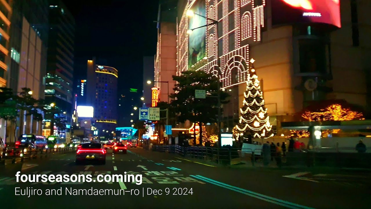 Euljiro, Namdaemun-ro and Tongil-ro