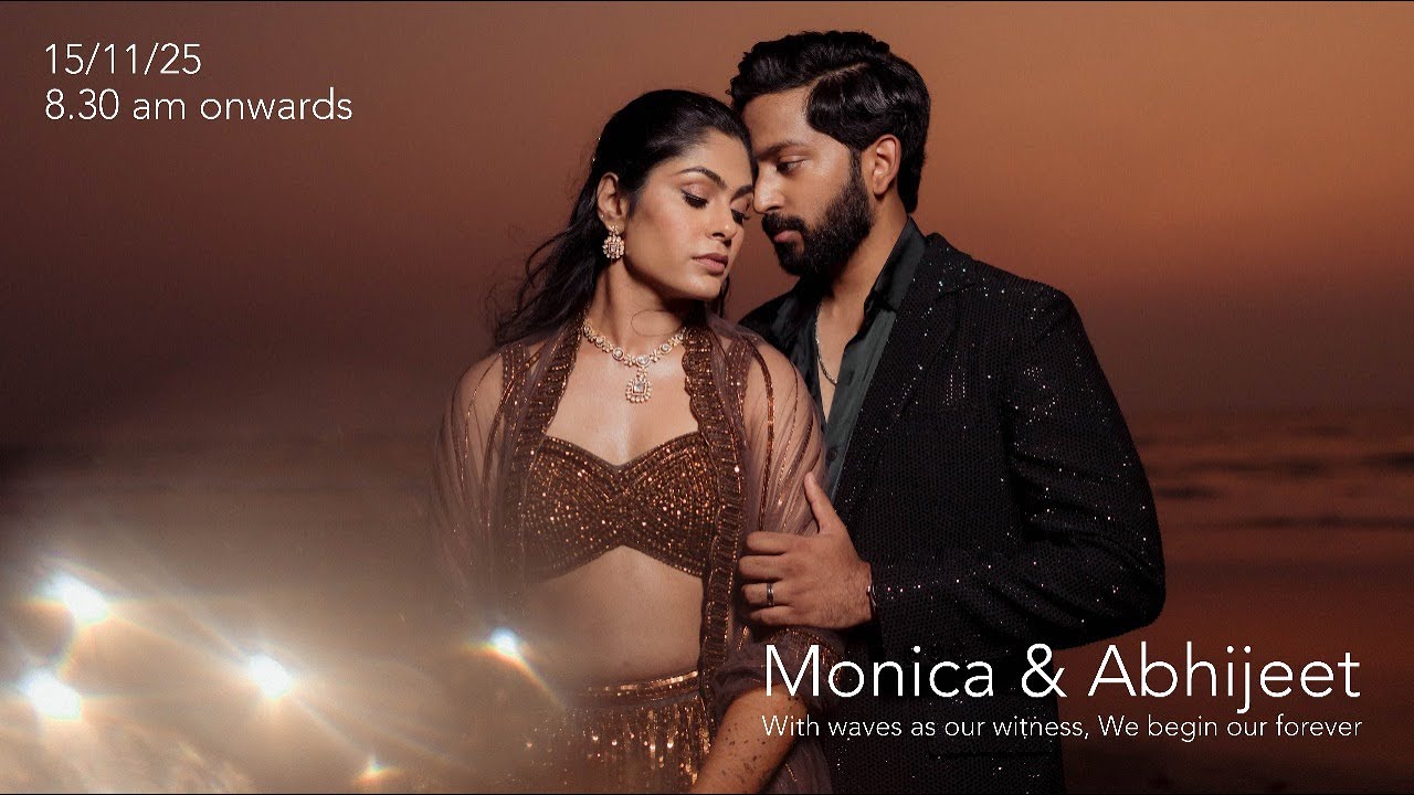 Wedding  | Monica & Abhijeet | 15th Nov 2025 | Tan N Sand Resort, Goa | “The knotty vows”