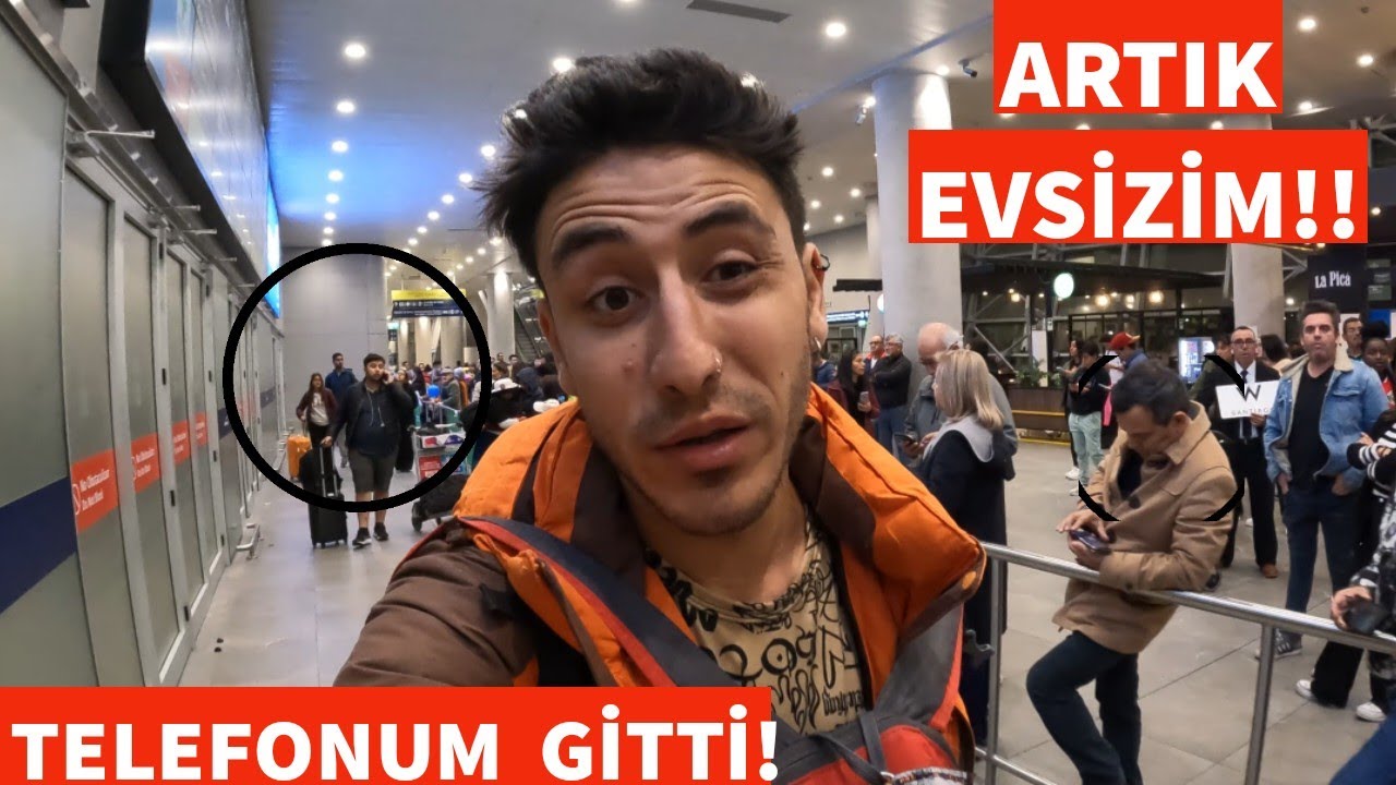 Yeni ülkemde SOKAKTA KALDIM!! EVSİZ HAYATI BAŞLADI! ve TELEFONUM GİTTİ!