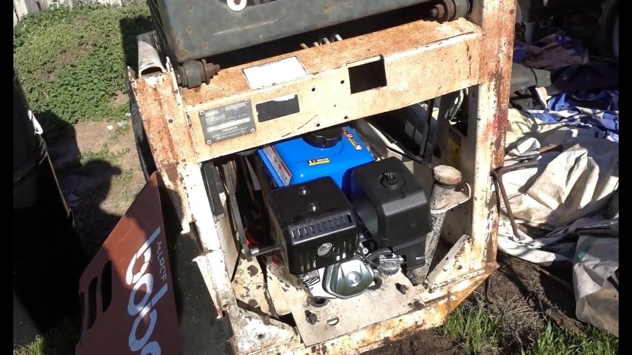 Repowering the Bobcat 310 DuroMax XP440HPE Part 1