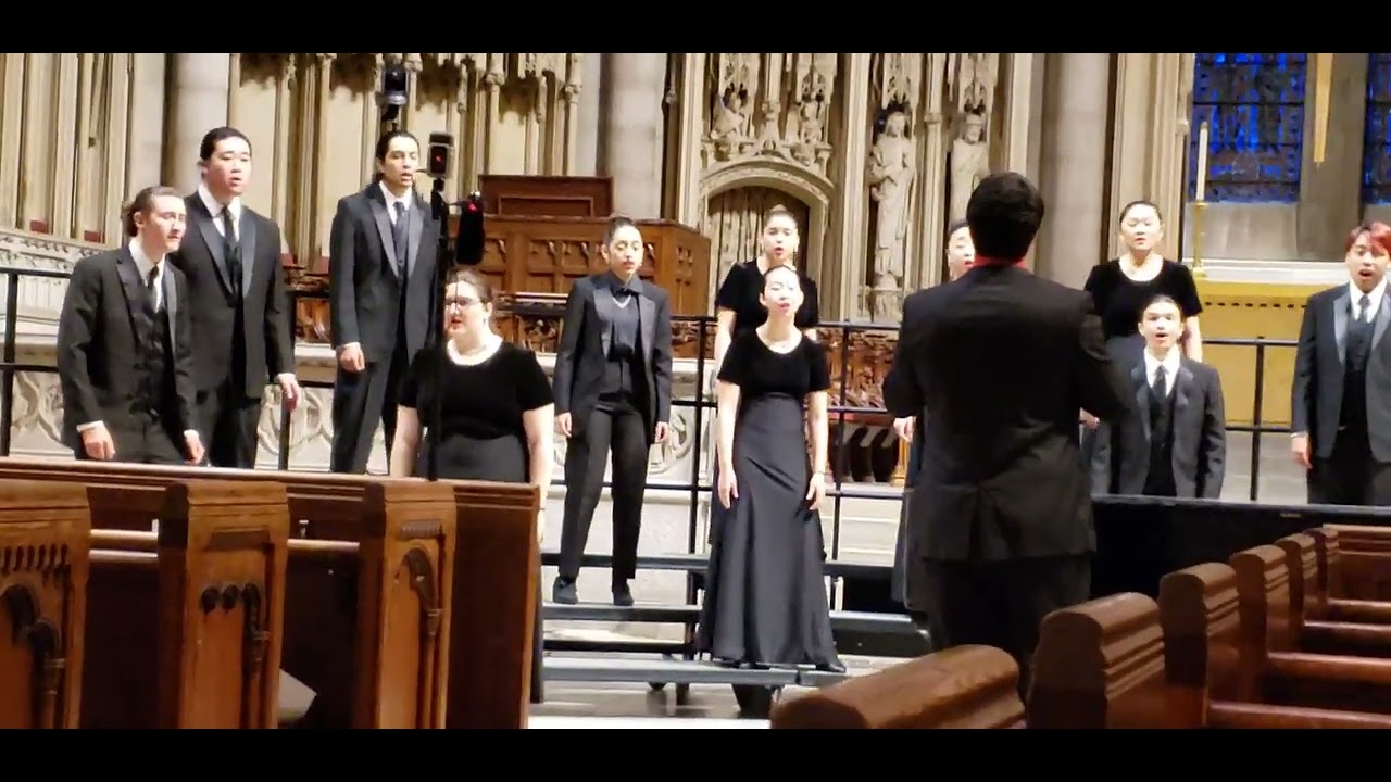 Ayala Choir Vocal Ensemble - NYC Tour 2023. Nearer, My God to Thee. Arr. James L. Stevens
