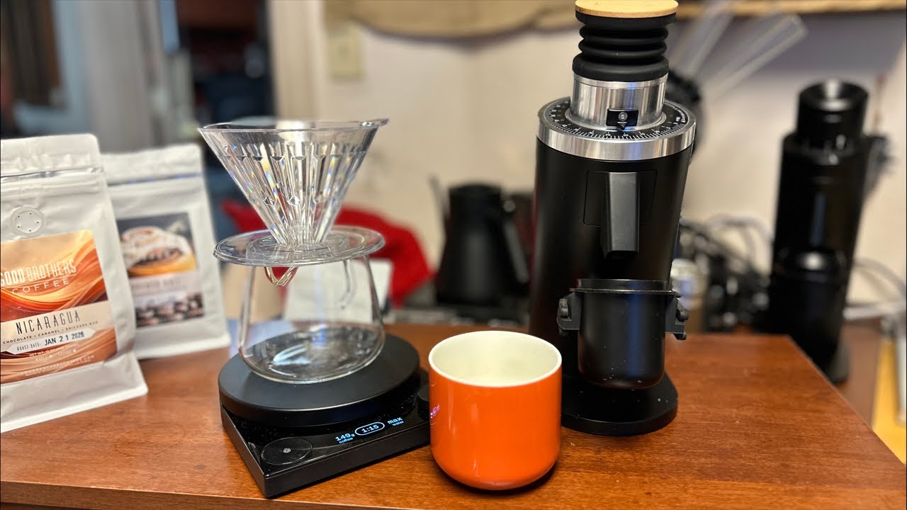 How to dial in the Turin DF54 for perfect pour over coffee