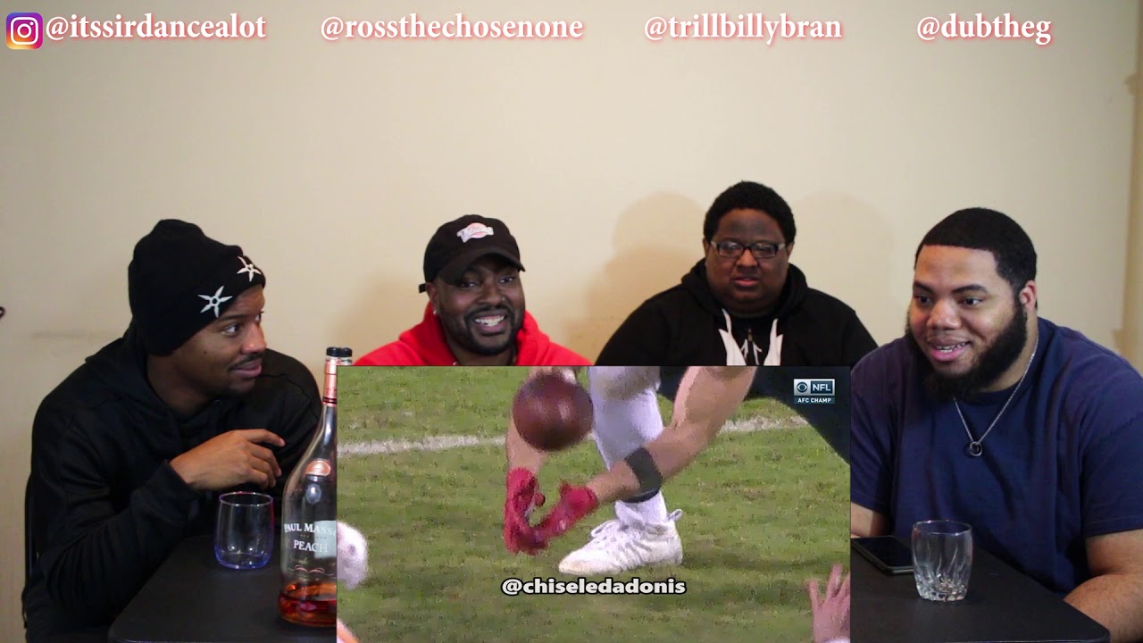 CHISELED ADONIS AFC CHAMPIONSHIP GAME HIGHLIGHT COMMENTARY - (TRY NOT TO LAUGH)