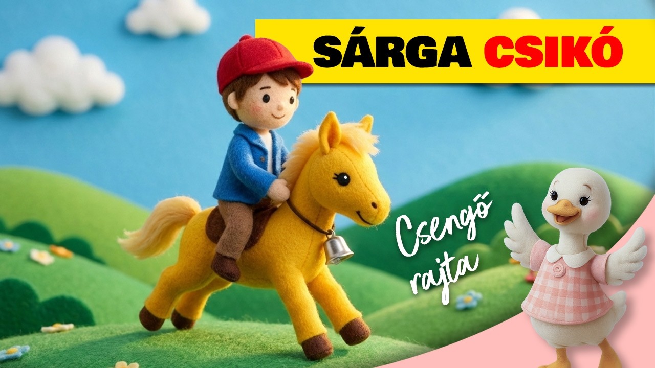 Sárga Csikó ❤️ Gyerekdal Valentin napra ❤️ Sima Liba