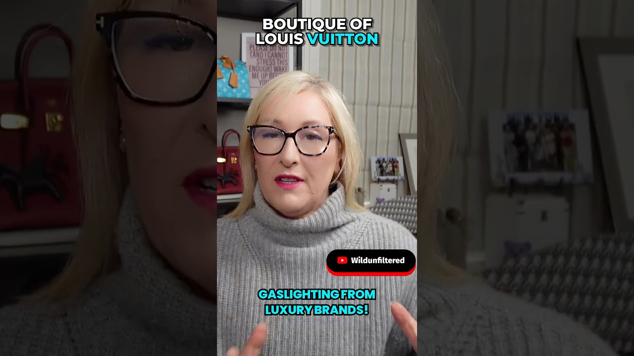 HOW LUXURY BRANDS TRY TO FOOL US INTO BUYING! LOUIS VUITTON ARE GASLIGHTING YOU! 