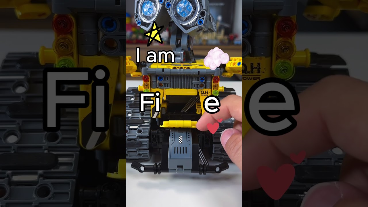 I AM 🤖 #cool #fun #buildingtoys #remote #kidsfun #gifts