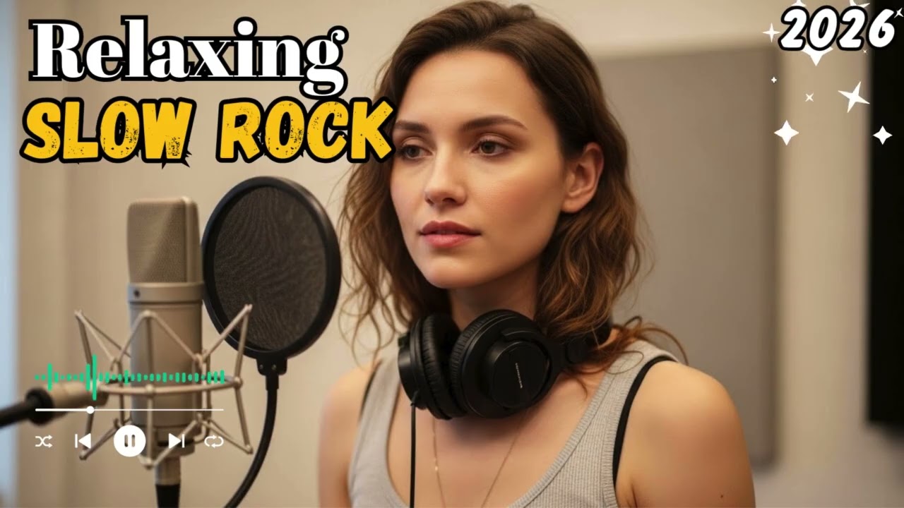 Calm & Relax Slow Rock 2026 – Soft Acoustic Guitar | Music for Quiet Focus