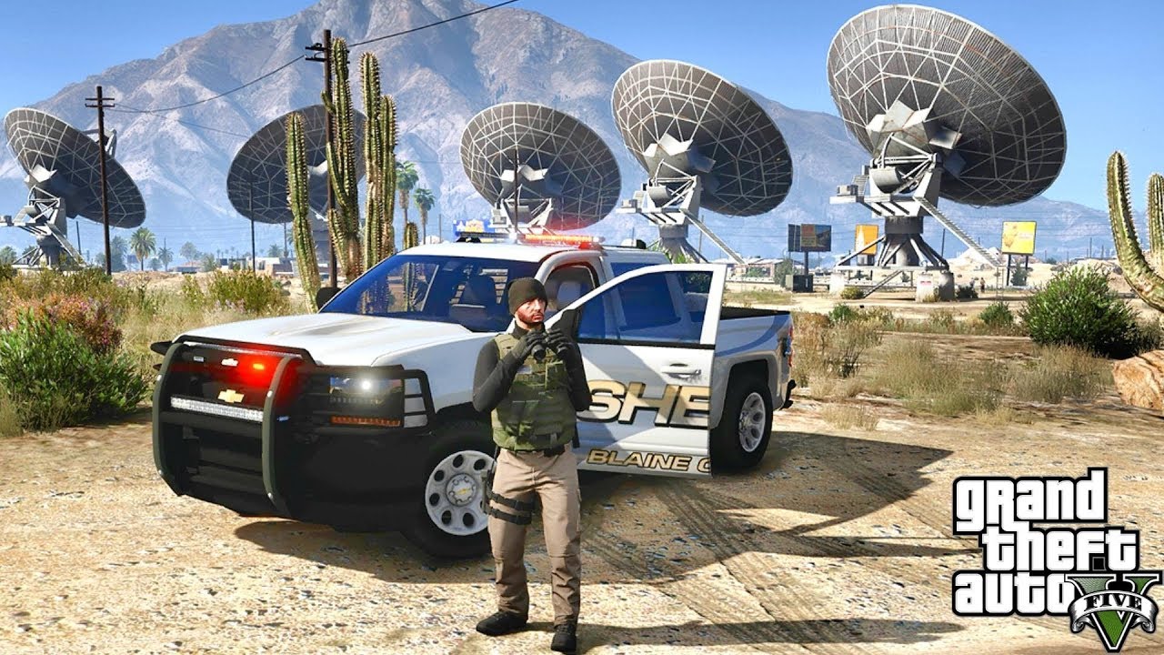 GTA 5 MODS LSPDFR 1042 - SILVERADO PATROL!!! (GTA 5 REAL LIFE PC MOD)