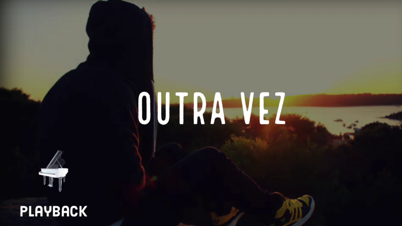 OUTRA VEZ PLAYBACK PIANO  com letra | AMANDA WANESSA