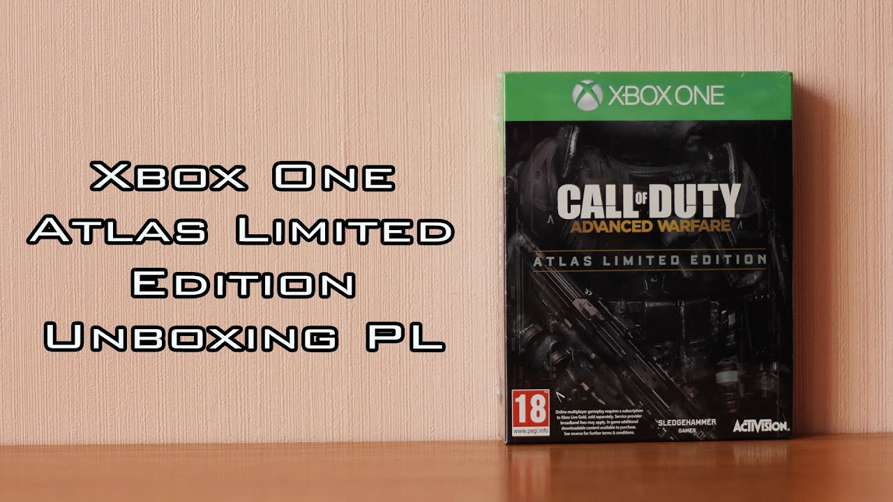 Call of Duty Advanced Warfare - Atlas Limited Edition - Unboxing PL