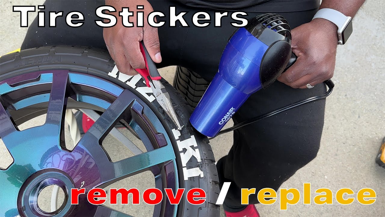 Ryker Rally- Tire stickers remove/replace